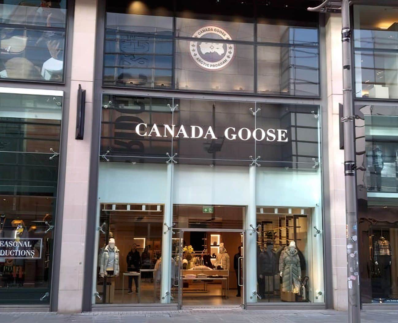 Canada Goose, Manchester - New Cathedral Street Canada Goose, Manchester - New Cathedral Street